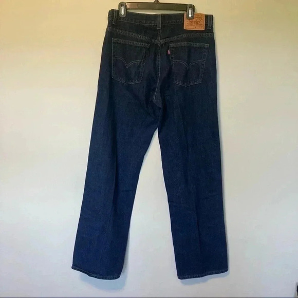 Levi’s  vintage 577 lower rise loose fit 14 L made in USA 100% cotton jeans - Picture 2 of 3